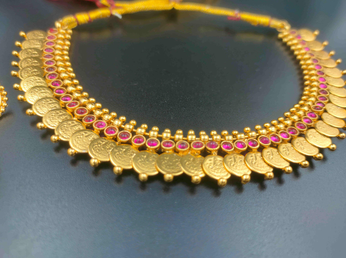 Devi Kanaka Coin Necklace Set